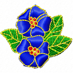 Flowers And Tree Embroidery Design 3 Flowers And Tree Embroidery Design 3